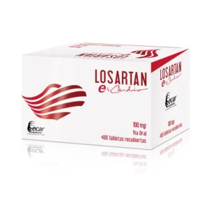 LOSARTAN 100 MG - CAJA x 400 TAB RECU