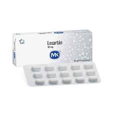 LOSARTAN 50MG CX 30 TB (TECNOQUIMICAS) - TECNOQUIMICAS