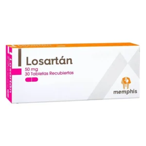 LOSARTAN 50MG CX30 TB (MEMPHIS) - MEMPHIS