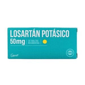LOSARTAN POTASICO 50 MG - CAJA x 30 TAB