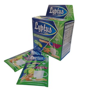 LYPTUS CALIENTE NOCHE CON MIEL EN POLVO - CAJA x 24 SOBRES x 10 G C/U - SABOR LIMON
