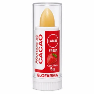 MANTECA DE CACAO LABIAL FRESA X5G (GLOFARMA) - GLOFARMA