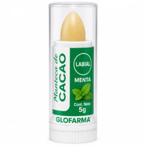 MANTECA DE CACAO LABIAL MENTA X5G (GLOFARMA) - GLOFARMA