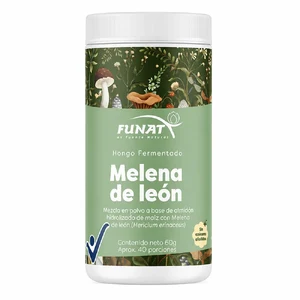 MELENA DE LEON HONGO FERMENTADO EN POLVO - FCO x 60 G (40 PORCIONES APROX)