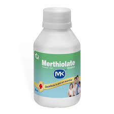MERTHIOLATE INCOLORO FX90ML (TIOMERSAL ANTISEPTICO) (TECNOQUIMICAS) - TECNOQUIMICAS