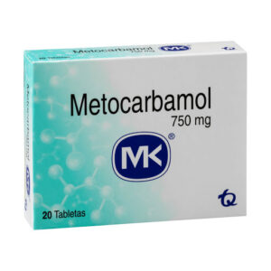 METOCARBAMOL 750 MG - CAJA x 20 TAB