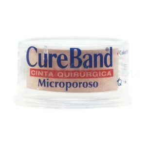 MICROPORO COLOR PIEL 1" X 5 YDAS CX 1UND (CUREBAND)(TECNOQUIMICAS) - TECNOQUIMICAS