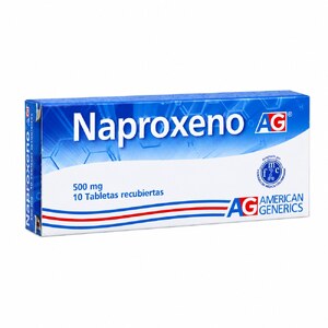 NAPROXENO 500 MG - CAJA x 10 TAB