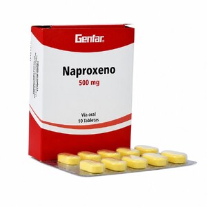 NAPROXENO 500MG CX10 TB (GENFAR) - GENFAR