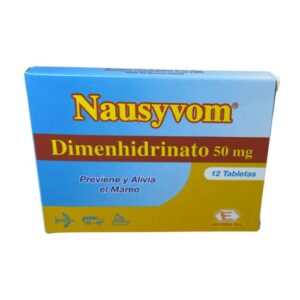(NAUSYVOM) DIMENHIDRINATO 50 MG - CAJA x 84 TAB
