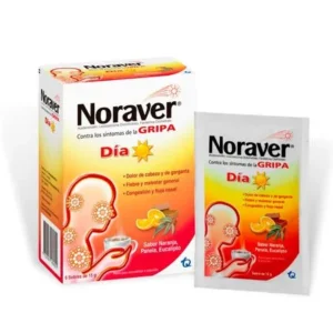 NORAVER GRIPA BEBIDA DIA CX12 SOBRES 15G(TECNOQUIMICAS) - TECNOQUIMICAS