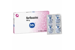 NORFLOXACINA 400 MG - CAJA x 14 TAB