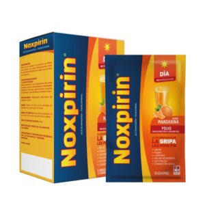 NOXPIRIN F JUGO DIA GRANULADO - CAJA x 6 SOB x 15 GR SABOR MANDARINA