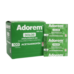 OFERTA ADOREM DOLOR 500 MG PAGUE 100 LLEVE 140 TABLETAS