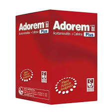 OFERTA ADOREM PLUS 500MG/50MG  PAGUE 100 LLEVE 130 TABBLETAS