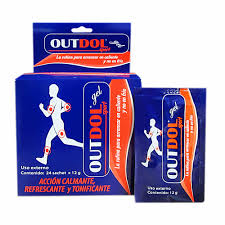 OUTDOL SPORT GEL - CAJA x 24 SACHETS x 12 GR C/U