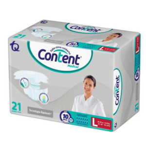 PAÑAL CONTENT MEDICAL ADULTO TALLA L - PQTE x 21 UND