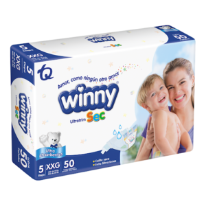 PAÑAL WINNY ULTRATRIM SEC ETAPA 5 (XXG) - PQT x 50 PAÑALAES