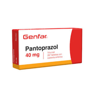 PANTOPRAZOL 40MG CX28TAB CUBIERTA ENTERICA (MOMENTA) - GENFAR