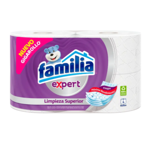 PAPEL HIGIENICO EXPERT PQX 4 UND(PRODUCTOS FAMILIA) - PRODUCTOS FAMILIA S.A