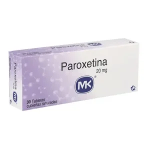 PAROXETINA 20 MG - CAJA x 30 TAB CUBIERTAS RANURADAS