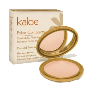 POLVO COMPACTO KALOE CONTROL IMPERFECCIONES SPF 20 UVA/UVB TONO N°2 BEIGE (ANA MARÍA SAS) - PRODUCTOS DE BELLEZA ANA MARIA