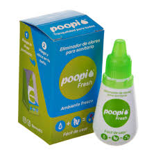 POOPI FRESH EUCALIPTO GT X15ML (ELIMINADOR DE OLORES) (VERDE) - OKOLINA SAS
