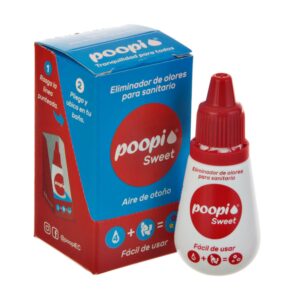 POOPI SWEET FRUTOS ROJOS GT X15ML (ELIMINADOR DE OLORES) (ROJO) - OKOLINA SAS