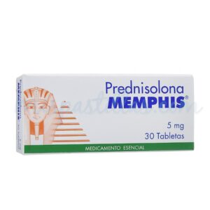 PREDNISOLONA 5 MG - CAJA x 30 TAB