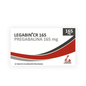 PREGABALINA 165 MG - CAJA x 30 CAPS (LEGABIN CR)