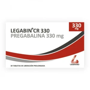 PREGABALINA 330 MG - CAJA x 30 CAPS (LEGABIN CR)