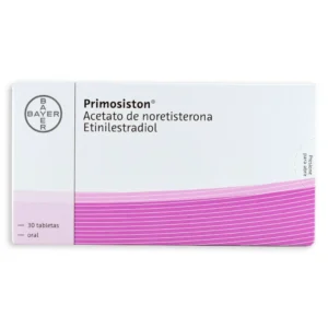PRIMOSISTON CX30TAB (ACETATO DE NORETISTERONA ETINILESTRADIOL) (TECNOFARMA) - ADIUM