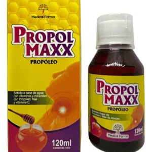 PROPOL MAXX KIDS JBE CON PROPOLEO MIEL DE ABEJAS & VITAMINA C - FCO x 120 ML - SABOR MENTA