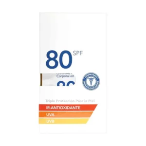 PROTECTOR SOLAR SUN PRO SPF 80 CREMA CORPORAL - CAJA x 12 SACHET x 10 G C/U