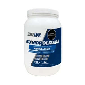 PROTEINA ISO HIDROLIZADA ELITEMAX EN POLVO - TARRO x 908 G - SABOR VAINILLA