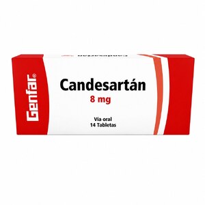 R-CANDESARTAN 8MG CX14 TB(GENFAR) - GENFAR