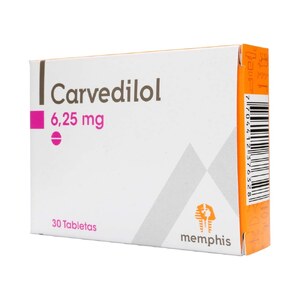 R-CARVEDILOL 6.25MG CX30TB (MEMPHIS) - MEMPHIS