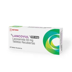 R-LANCOVUL 50MG CX30TB RECUBIERTA (LACOSAMIDA) (HETERO) - SEVEN PHARMA