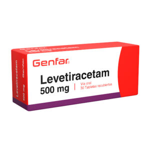 R-LEVETIRACETAM 500MG CX30 TAB RECUBIERTAS(GENFAR) - GENFAR