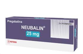 R-NEUBALIN 25MG CX30CAP (PREGABALINA) (HETERO) - SEVEN PHARMA