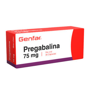 R-PREGABALINA 75 MG CX30 CAP(GENFAR) - GENFAR