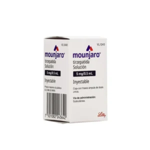 REFRIGERADO-(MOUNJARO) TIRZEPATIDA 5 MG/0.5 ML SLN INY SC - CAJA x 1 FCO VIAL x 0.5 ML