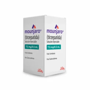 REFRIGERADO-(MOUNJARO) TIRZEPATIDA 7.5 MG/0.5 ML SLN INY SC - CAJA x 1 FCO VIAL x 0.5 ML