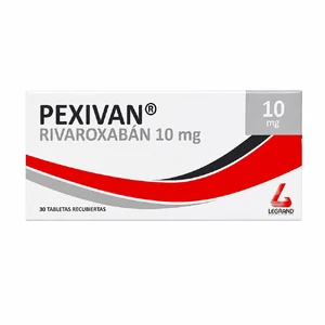 RIVAROXABAN 20 MG - CAJA x 30 TAB REC. (PEXIVAN)