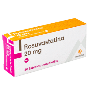 ROSUVASTATINA 20 MG - CAJA x 30 TAB