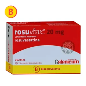 ROSUVITAE 20 MG - CAJA x 28 COMP. REC.