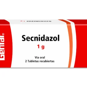 SECNIDAZOL 1 GR - CAJA x 2 TAB
