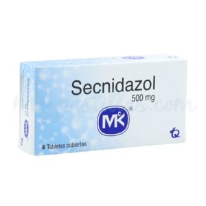 SECNIDAZOL 500 MG - CAJA x 4 TAB