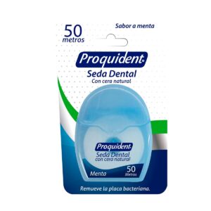 SEDA DENTAL CUIDADO PRO PROQUIDENT SABOR A MENTA - BLISTER x 1 ROLLO x 50 MTS