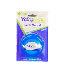SEDA DENTAL YOKY PLANA CON CERA X60 METROS(GIGA SAS) - GIGA